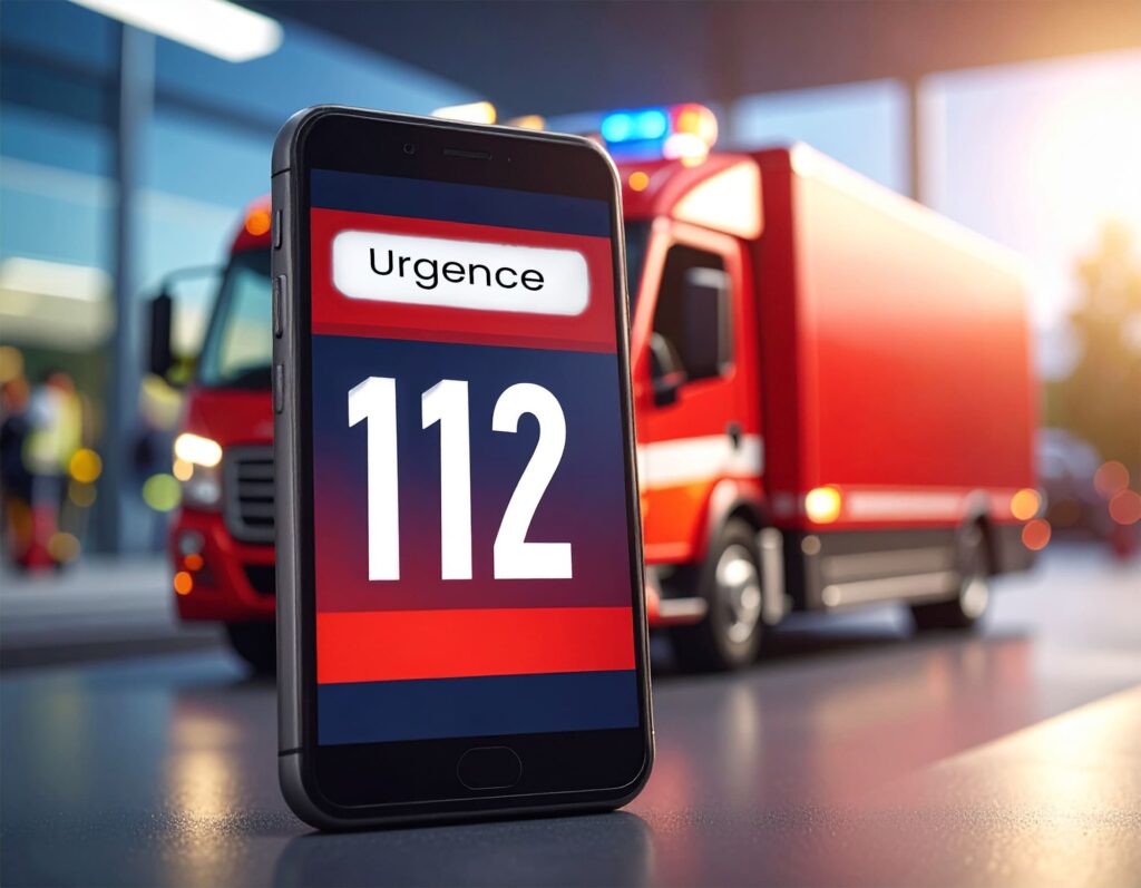 Pourquoi appeler le 112 appel d'urgence