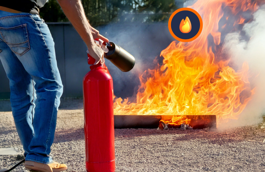 Comment utiliser un extincteur ?