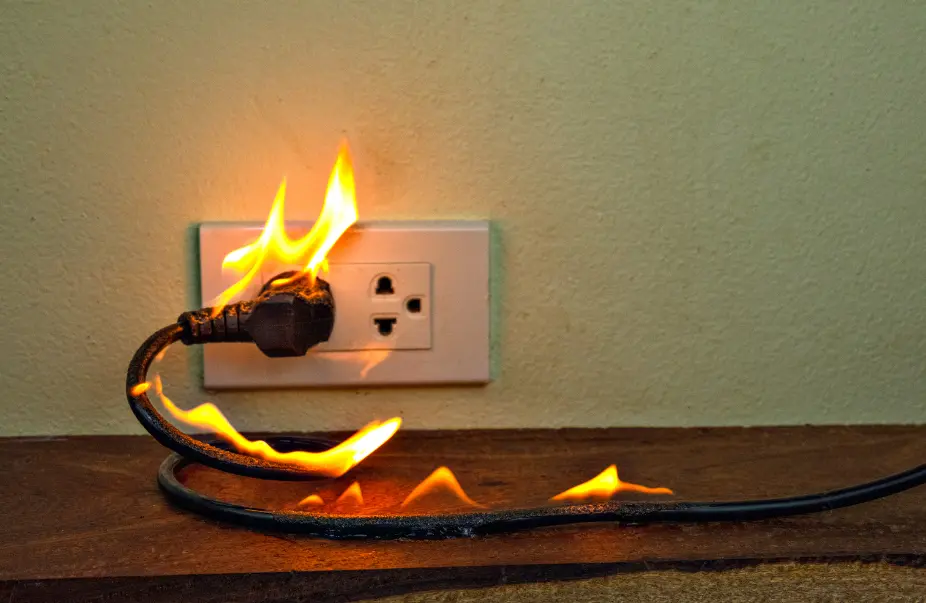 Extincteur feu électrique